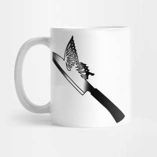Butterfly Knife Mug